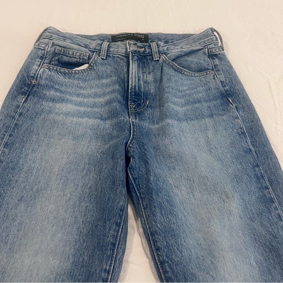 Veronica Beard Light Blue Flare Jeans - Picture 2 of 7